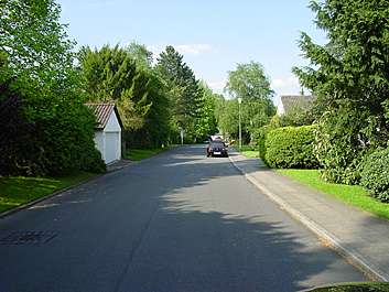 Das Grundstück Bahrenbergring und die Nachbarschaft