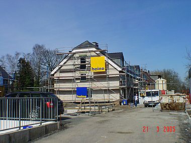 Baufortschritt Frankenstraße Wohnen