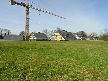 Baufortschritt Frankenstraße Wohnen