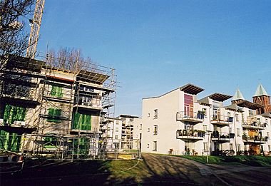 Baufortschritt des Haus Berge