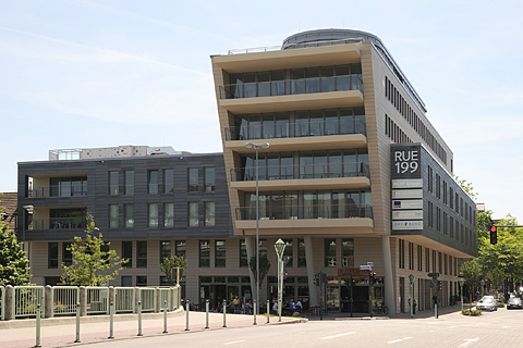 Das neue Headquarter "RUE 199" an der Rüttenscheider Straße 199